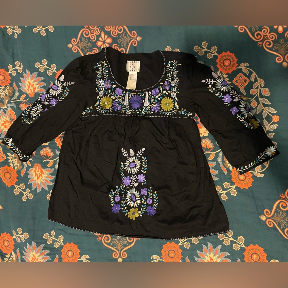 Floral Embroidered top (P4)